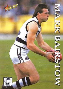 1995 Select AFL #47 Mark Bairstow Front